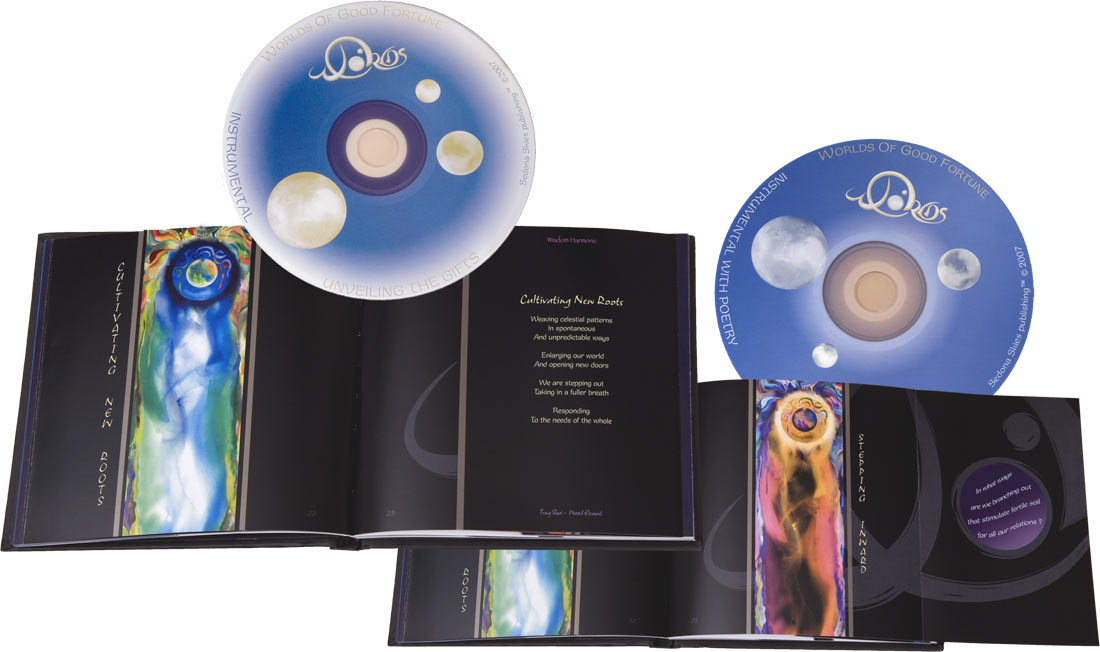 Gallery Book and Music CD Set - Worlds of Good Fortune